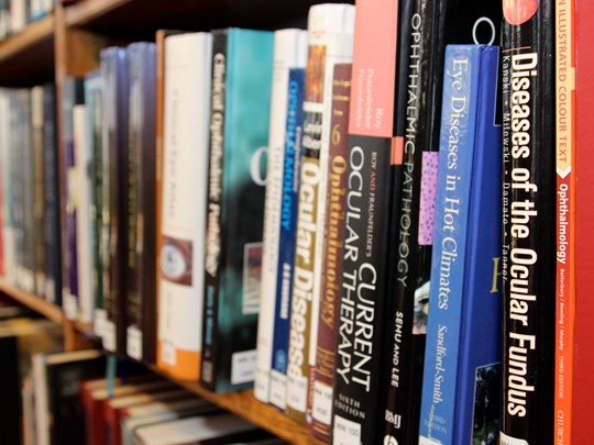 Library - close up of books