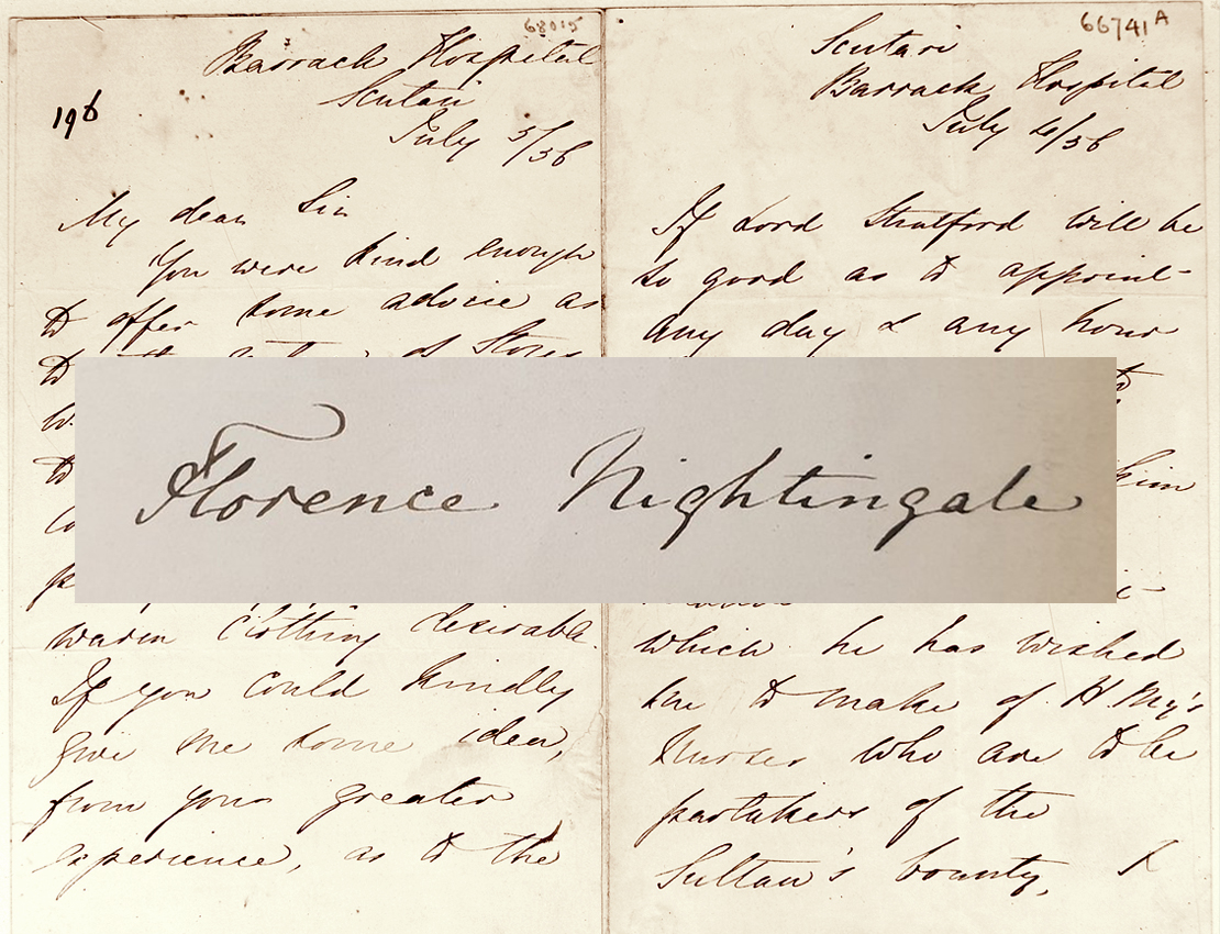 Florence Nightingale's signature