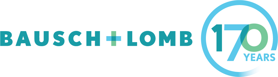 Bausch + Lomb 170 years logo