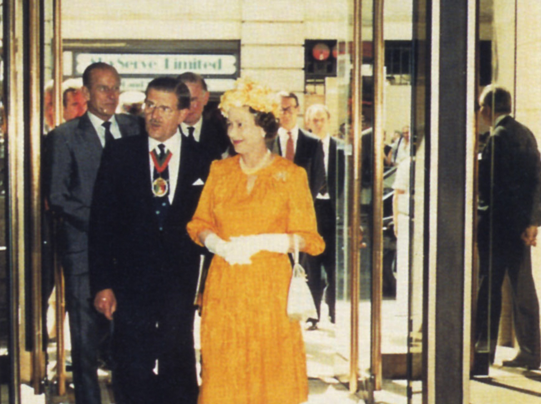 Queen Elizabeth II became the RSM's Patron on her accession to the throne in 1952 and in 1986 she visited the Society with Prince Philip, Duke of Edinburgh to open the newly expanded and modernised premises.